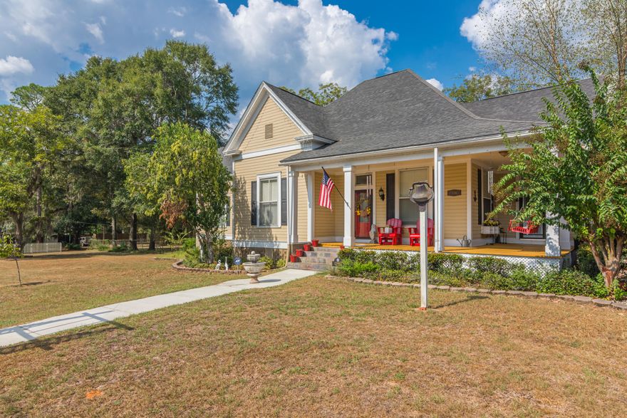 HISTORIC BEAUTY LOCATED IN FLORALA ALABAMA WITH VIEWS OF LAKE JACKSON! THE HOME WELCOMES YOU WITH A GREAT COVERED FRONT PORCH. THE BEAUTIFUL HARDWOOD FLOORS WILL LEAD YOU TO THE EXPANSIVE FAMILY ROOM ADORNED WITH FIREPLACES. THE HOME OFFERS A LARGE LIVING AREA, FORMAL DINING AND OFFICE SPACE AS WELL. GALLEY KITCHEN HAS PLENTY OF ROOM FOR AN EAT IN DINING SPACE. MASTER SUITE IS A NEW ADDITION WITH ALL THE CHARM OF ORIGINAL HOME AND OFFERS A LARGE WALK IN CLOSET WITH ATTACHED UTILITY. THE BACK DECK IS PERFECT FOR ENTERTAINING WITH OUTSIDE BAR AREA LEADING TO THE EXPANSIVE DECK THAT HOSTS AN INVITING HOT TUB. TWO WORKSHOPS LOCATED IN THE FENCED BACK YARD ARE PERFECT FOR THE HANDYMAN IN THE FAMILY OR TO STORE THE BOAT THAT YOU CAN ENJOY ON NEARBY LAKE JACKSON. ADDITIONAL PICTURES COMING SOON.