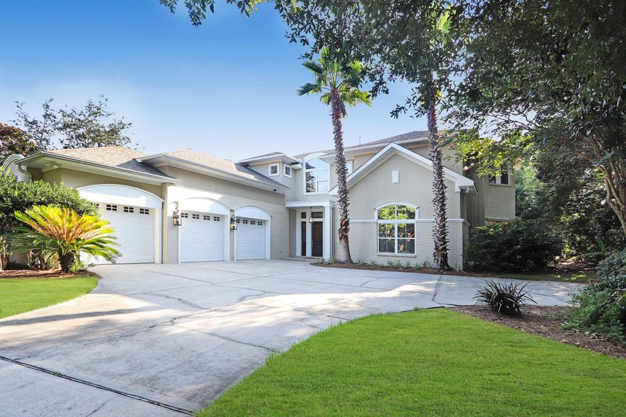 This exquisite property is the epitome of a family home. With an entire mother-in-law wing that has been fully renovated and includes a full kitchen, dining/living area, large master bedroom with en-suite, laundry room, independent HVAC, a separate entrance and direct access to the large private pool! Perfect for your parents, in-laws or older children living at home allowing independence while having the convenience of being connected to the rest of the home.This family home has been painted from top to bottom with a completely remodeled gourmet kitchen and boasts 6 large bedrooms, 5 and a half bathrooms, theater, home gym, breakfast dining area, formal dining area, two dens, expansive wine storage, and a large laundry room.