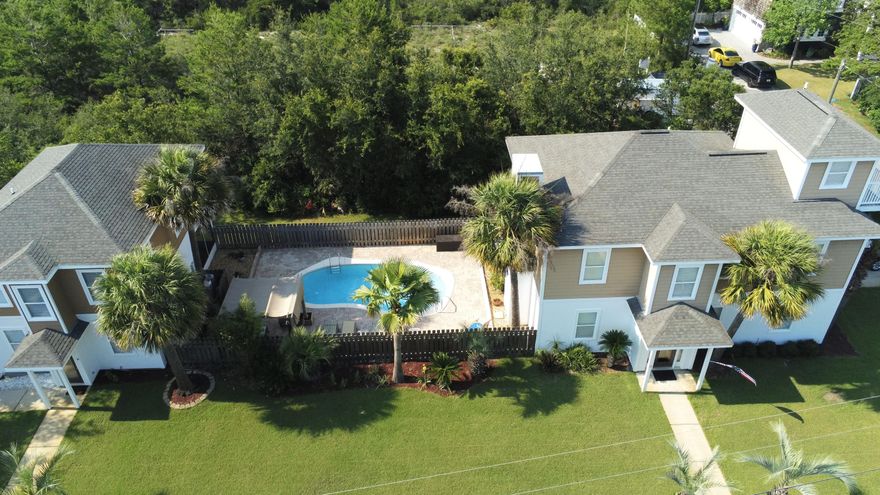 LOCATION! This fully furnished custom home, nestled in the perfect location right in the heart of Seacrest, FL., puts you just steps away from the Emerald Coast's famous beaches of 30A (aprox. 1000ft away) or a short bike ride to the shops and restaurants of Aly's Beach and Rosemary Beach.Main HouseUpon entering the 2,247sqft main home you are greeted by its hardwood floors throughout, and an inviting open floor plan. The kitchen features granite countertops, stainless appliances and so much more. Right off the kitchen you will find a bedroom with a full bath and a laundry room. The Master suite is located on the second floor, which is very spacious and any homeowners dream... also accompanied by a large walk-in closet. The master suite offers a large master bath