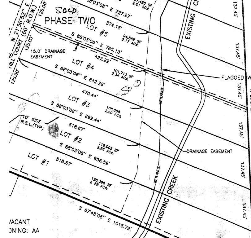 CLEAR CREEK FARMS 1ST ADDN - Land