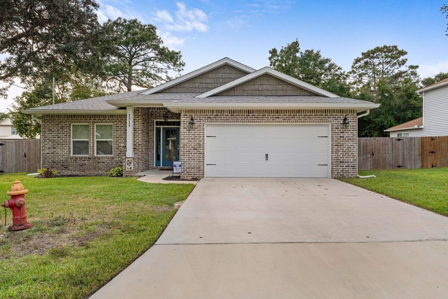 STUNNING 5 bedroom 3 bathroom brick home with office/sitting area off master bedroom. Tile throughout living spaces & bathrooms & carpet in bedrooms. Open concept floor plan with kitchen & large island open to living area & breakfast area. Privately fenced backyard, covered back patio & room for a pool. 2 kitchen pantries, stainless appliances, built in microwave, granite counters, soft close cabinetry. Master bath tiled shower & separate tub. 2 car garage. This home comes complete with a full home generator!! Schedule your showing today!