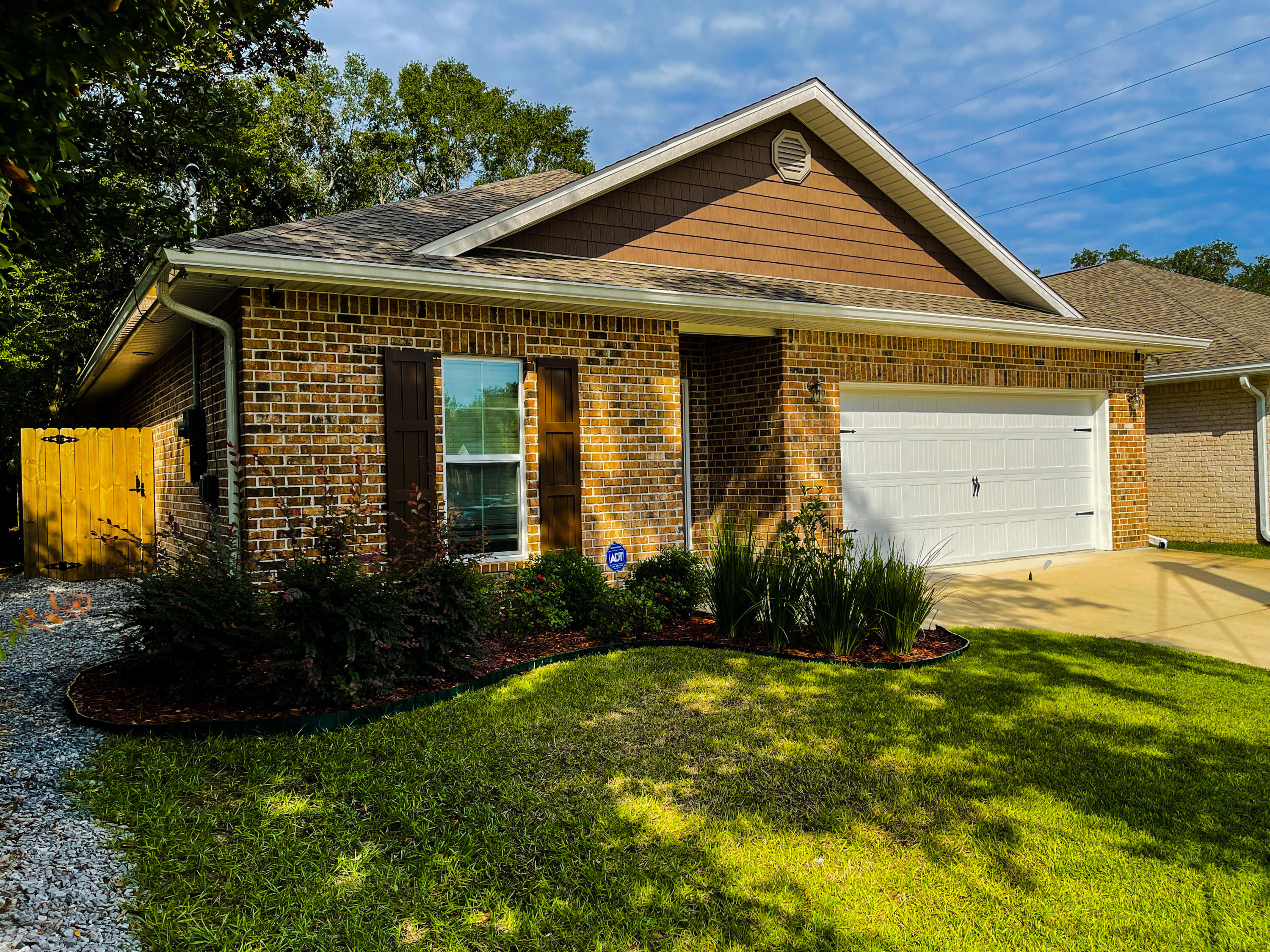 Beautiful 3 bedroom / 2 bathroom home by a local builder. This home offers all the comforts and conveniences of modern Craftsman style living: SPLIT floor plan / His & Her Walk-In Closets / QUARTZ counter-tops / Custom, SOFT-CLOSE, shaker style, all-wood cabinets / SLATE finish GE appliances/ large walk-in pantry / over-sized island w/ breakfast bar!