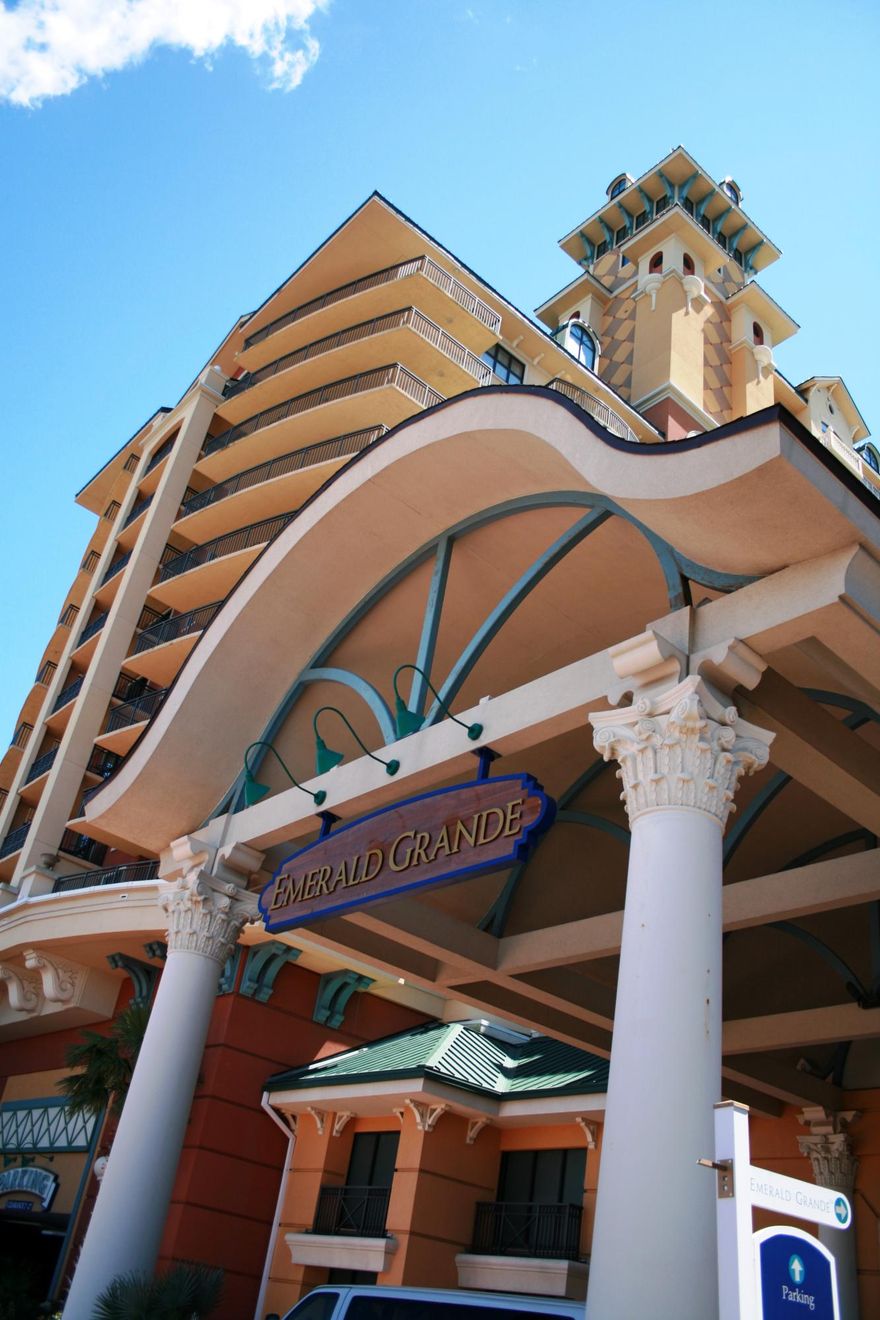 Welcome to Emerald Grande! An experience like no other in all of Destin! Your condominium features 9-foot ceilings, upscale cabinetry, and crown molding throughout. The expansive kitchen features stainless appliances, granite counter tops, breakfast bar, and Italian porcelain floors. The open floor plan of the living area, dining room, and kitchen create a relaxing environment and your 400+ square foot balconies offer water views of , Choctaw Bay, Destin Harbor, East Pass, and Gulf of Mexico. This condo features 2 master suites and each master bath features an over-sized tub, separate shower, and double vanities.