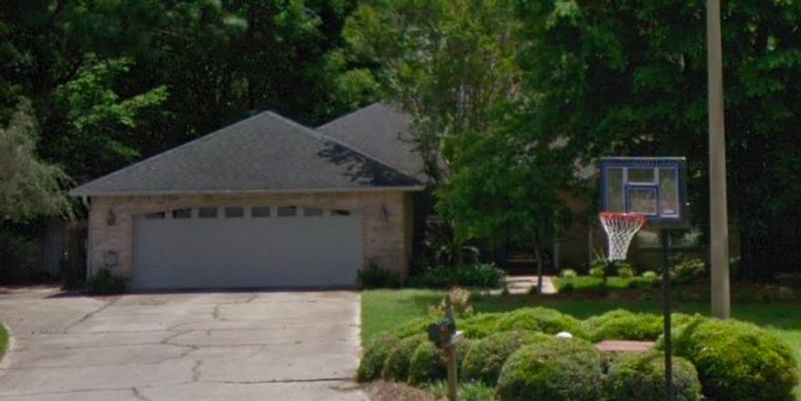 Beautiful family home tucked away on a cul de sac in Rocky Bayou. Three bedrooms and two full baths plus an office with built ins. Kitchen has granite counter tops, tile flooring and is open to the living room which boasts laminate flooring and a gas fireplace. Two eating areas, one in the kitchen and a formal dining area at the front of the house. Master has separate tub and shower in the en suite bath as well as a double vanity. Laundry room has large pantry, just off the kitchen. Two car garage with automatic garage door opener, fenced back yard with sprinkler system on a well and owner provides mowing and edging! Enjoy the yard under the pergola covered side patio area or the large brick paver back porch!