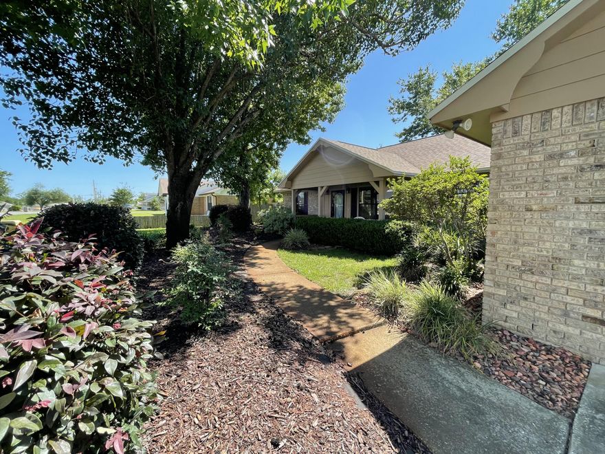 Lovely three bedroom home with a large, and well-maintained yard that is perfect for entertaining! Located in a quiet, and family friendly neighborhood in Lynn Haven, convenient to shopping and dining, this home offers a split floor plan, with fireplace, large master suite, two car garage, and a storage shed. Enjoy the screened porch, roast hot dogs and s'mores over the fire pit, while shaded by mature trees in an oversized, fenced yard. There is a shed with lock for your use, as well. Call or text Karen to view.