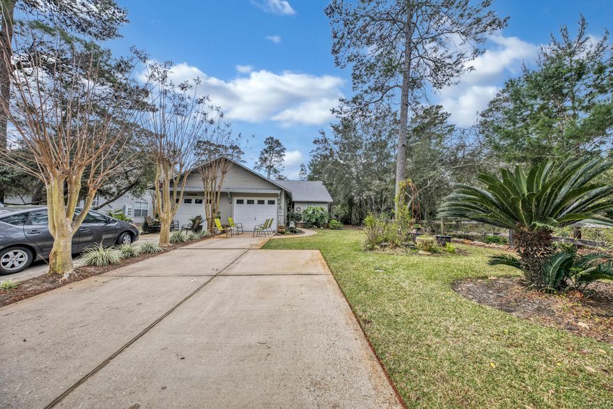 This charming one level, 3 bedroom 2 bath townhome is located at the end of the quiet Via Largo cul-de-sac.  Only steps away from the Escada community pool, walking trails, state forest and pet area. As you enter the front door you will notice the open floor plan, a skylight providing natural light, the kitchen on the right with expansive breakfast bar, pantry, a screened in back porch and ample storage just to name a few features. This private and serene townhome is in a desirable location and walking distance to hwy 30a and backs up to state forest. Not to mention both the roof and AC unit were recently replaced in 2019.