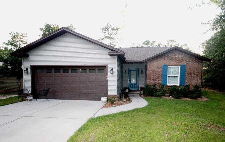 Seller is motivated and will pay the title fee! This amazing open floor plan is the beautiful home you've been looking for. Built in 2011, everything is in move in ready condition. Stainless Steel appliances, spacious bedrooms, and a covered back porch are just a few of this home's best features. Located in the desirable neighborhood of Hunter's Ridge. This carefully planned, private community is located directly behind the new Walton Senior High School off Walton Road. It features illuminated community sidewalks, private entrance, underground utilities, and an improved highway crossing to schools and the Wee Care Park. The location of Maude Saunders Elementary School is within 1 mile. Call today for more information.