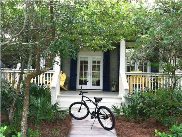 Sweet cottage featured on HGTV located in WaterColor's Cottage District of PH I. This home is in pristine condition, custom painted interiors and tastefully decorated by Pizitz Home & Cottage. Large open kitchen with plenty of cabinet space, island and breakfast bar. New built in bunks for additional sleeping space. Homes exterior freshly repainted in the Spring of 2013. Super vacation home or rental income producing property potential. Close walking distance to the Beach Club, WaterColor Workout Center, Fish Out of Water, Boat House and all of the amenities WaterColor has to offer. Home is being offered furnished with a few exclusions.