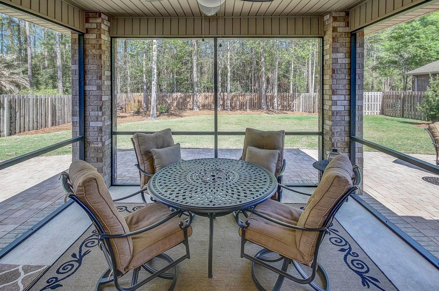 METICULOUSLY MAINTAINED HOME ON THE PRIVATE PRESERVE IN SYMPHONY AT HAMMOCK BAY!  Located on the secluded nature preserve, this large lot secures your luxurious backyard sanctuary.  This 4/2.5 home has vaulted ceilings, gas fireplace, spacious family room open to kitchen, 20'' tile floors, large primary bedroom with tray ceiling, ensuite bath with separate shower, soaking tub, water closet and large walk-in closet.  The kitchen enjoys a 5 burner gas GE stove, quiet LG dishwasher, LG refrigerator with dual icemaker and freezer drawer, in addition to multiple pantries and storage closets.  BUT, the ''piece de resistance'' is the backyard with a spacious screened in porch, 1,000 SF open paver patio, fenced yard and beautiful landscaping.  Convenient to all amenities and Hammock Bay's miles of