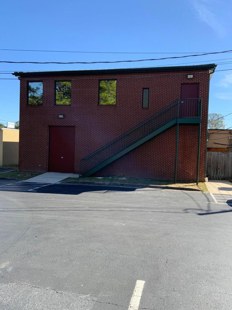 Price includes power, water/sewer, and trash but not sales tax.Second floor office space with ample parking. Space includes 5 offices, conference room and breakroom - 1 Bathroom with shower.