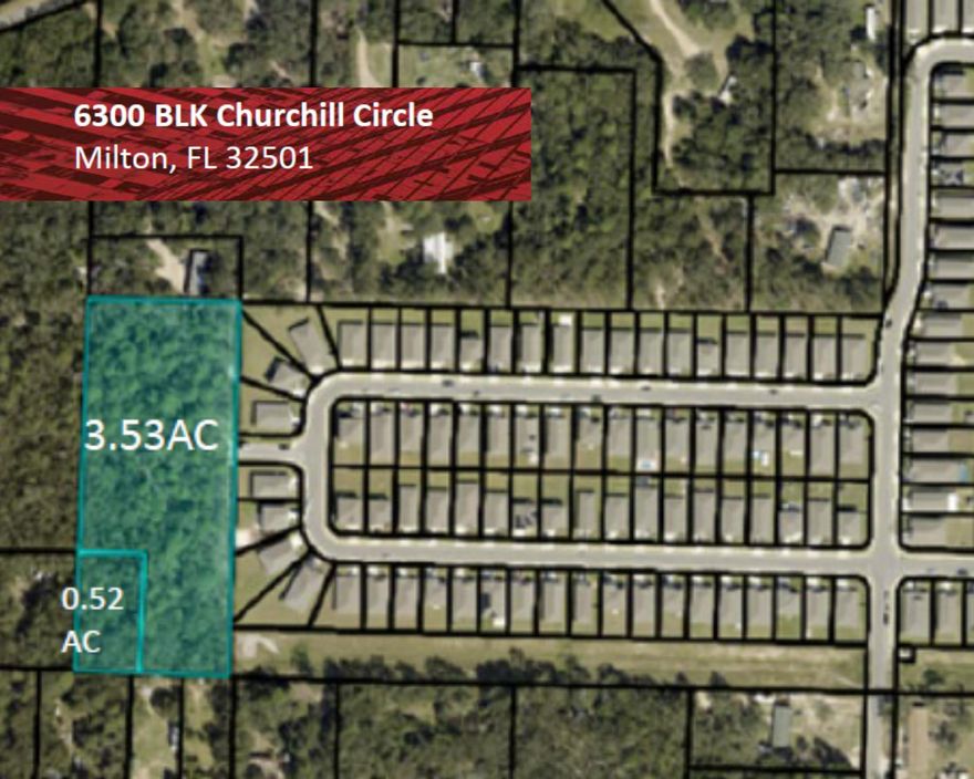 The subject property is 2 parcels being sold together. The property is behind the newly built Monticello Estates Subdivision a 200+ DR Horton Subdivision.