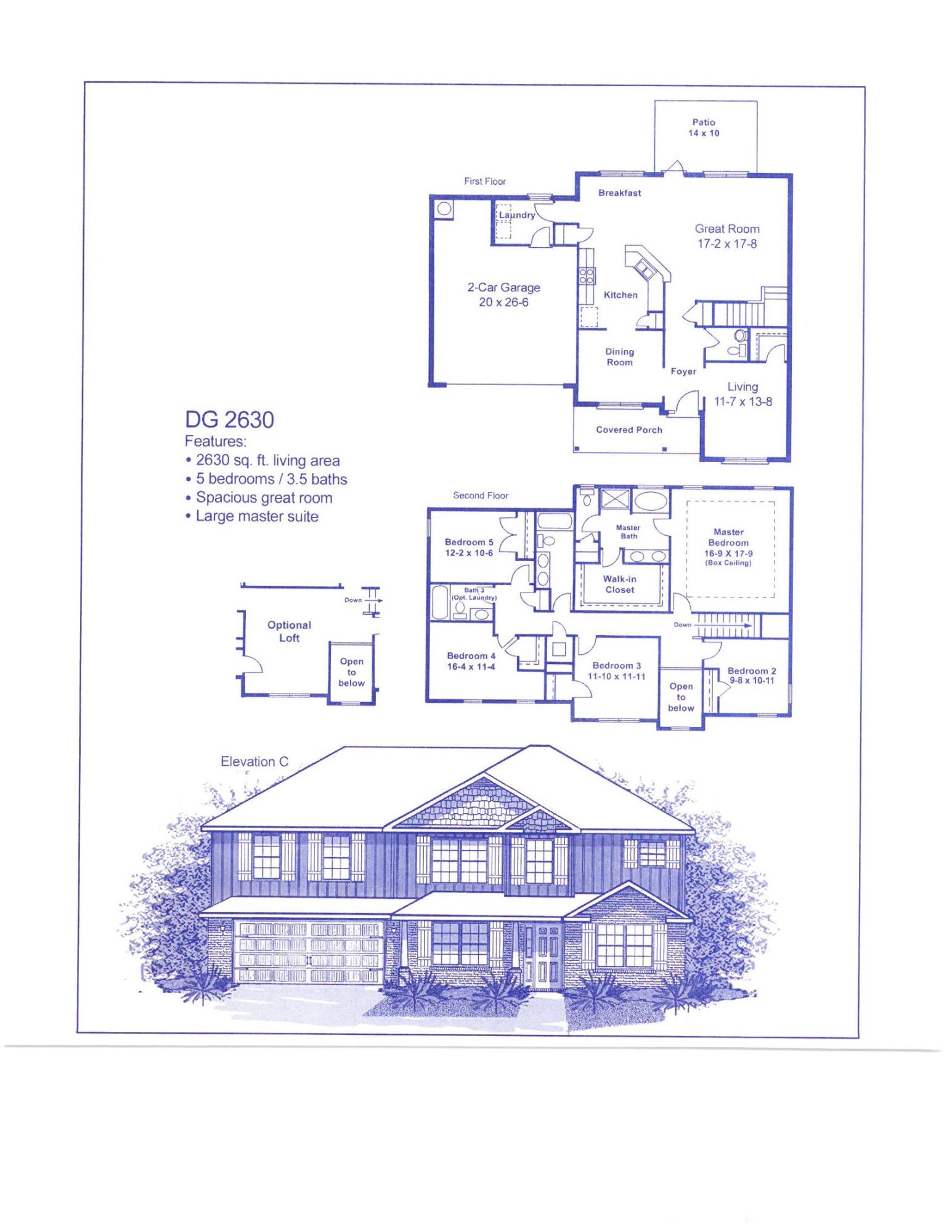 This 2630 sq ft 2 story home is complete with not only Hidden Valley Standards but upgraded flooring flooring,extra LED flush mount lighting(4 addl in master and 4 addl in great room)Kitchen comes with breakfast nook, granite and open dining room.This home is on a corner lot and has additional concrete in driveway for parking.