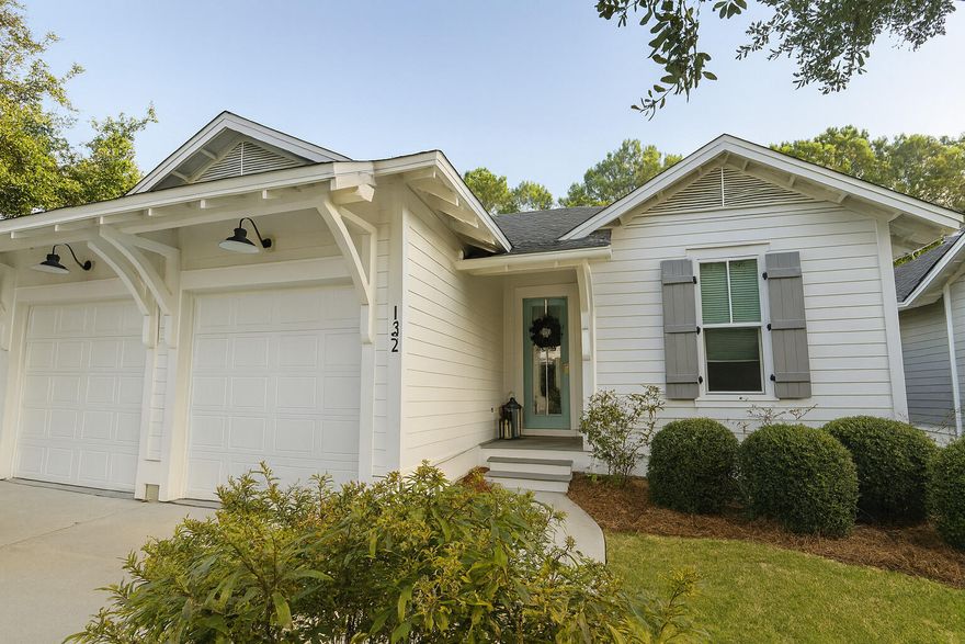 This charming Anise plan is located in Winter Garden Phase One at the front of Watersound Origins. The Florida cottage is surrounded by tall pines, mature oak trees, and lush established landscaping. This Huff built home offers 3 bedrooms and 2 baths all on one level. Open living and dining with walk in pantry and coffee bar. Attached 2 car garage. And also features a cozy screened porch. This ample outdoor living area provides the perfect spot for enjoying your morning coffee, hosting guests, or simply unwinding after a long day. Community resort-style living amenities:

- 10-hole, par-3 golf course
- Fitness Center
- Seasonally heated pool
- New pickle ball courts
- Tennis 
- Community garden
- Bike and hike trails
- Playground area
- Kayaks and Paddle boards available at the dock at Lake Powell
- Community event space for gatherings

Located in the Winter Garden area of a master-planned community, this home is in an established neighborhood and away from new construction.

Community shopping and dining options at Watersound Origins Town Center. This retail area features Starbucks, medical offices, Publix, local restaurants, coffee shops, and an entertainment venue. Watersound Town Center hosts annual events such as a singer-songwriter festival, summer concerts, farmers market, and more.

Schedule a viewing today and start living the coastal lifestyle you've always dreamed about! Watersound Origins is more than just a community; it's a lifestyle!