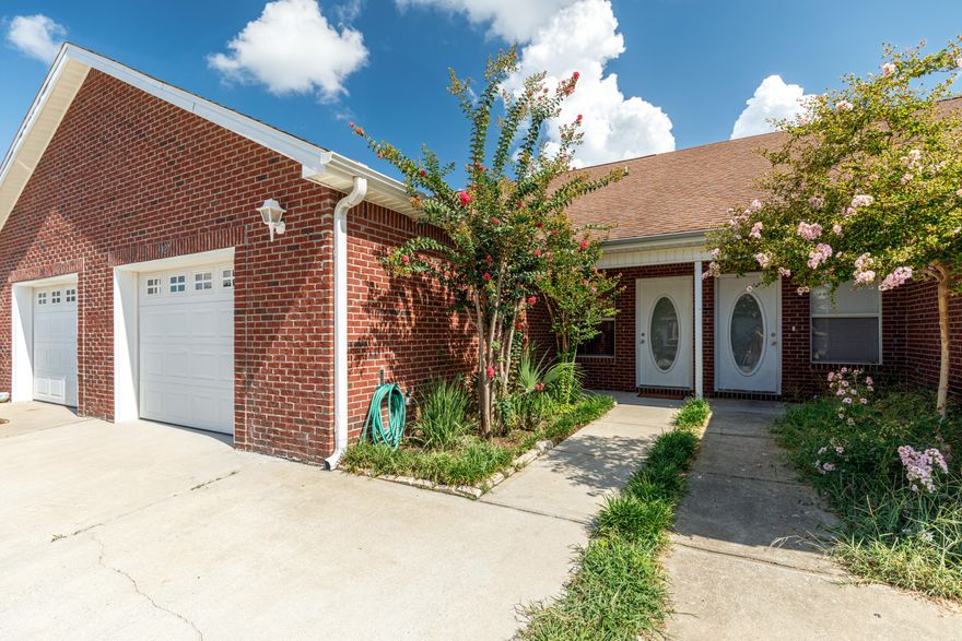 There's nothing like living in the heart of Destin! This 3 bedroom, 2 bath, townhome has 1375 sqft of living space with a ground floor master bedroom and 2 additional bedrooms and a bath upstairs. The kitchen is appointed with newer stainless steel appliances and plenty of cabinet space. There is tile flooring throughout the home with beautiful wood-look tile flooring in all the bedrooms. You'll love the oversized single car garage and driveway with parking for 2 large vehicles and the large community pool located just around the corner from this unit! The water heater was replaced in Jan 2020 and the AC air handler was repalced in Nov 2015. Quail Run offers quick access to shopping, dining, Destin's beaches, Crab Island, and much more.