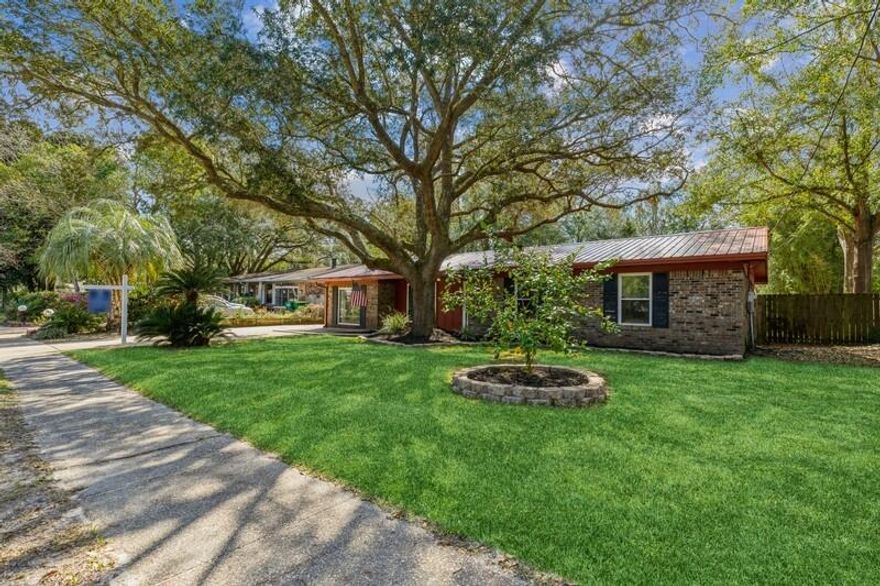 Come see this beautiful, updated pool home in on the Fort Walton Beach / Mary Esther border close to HWY 98, Hurlbert and Eglin Air Force Base! Enjoy the open floor plan, updated kitchen w/ island, wood laminate flooring, updated bathrooms, air-conditioned Florida room and a large private backyard that provides RV access for storage, and a well kept pool. The master bedroom includes access to a screened patio area. Pool pump replaced (2019), kitchen appliances installed (2018), metal roof & water heater (2013), and HVAC (2008). The house has partial aluminum wiring (see agent to agent notes for more details). Everything is negotiable, except master and back bedroom furniture, with the right offer. Don't waste time. Your future home awaits!