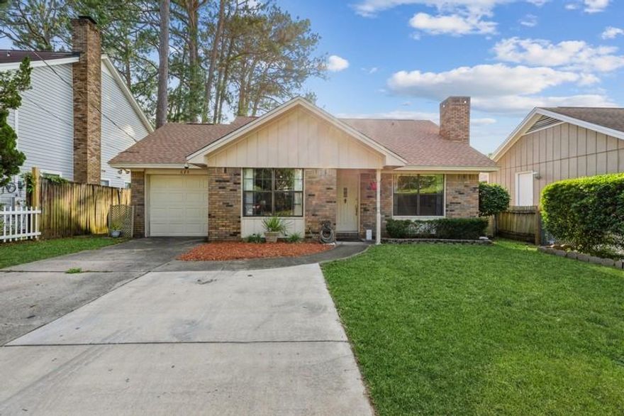 All Brick home with NEW ROOF - 2 Bedrooms & 2 full Bathrooms, 18X10 sunroom. Located in Fort Walton Beach between both Eglin and Hurlburt AFB. Completely updated. Living room with cozy brick fireplace and built in bookshelves. Custom cherry kitchen cabinets with granite countertops and upgraded stainless steel appliances. Bathrooms are upgraded with new vanities and granite. Stunning wood look tile in kitchen, living room and both bathrooms. Privacy fenced backyard and a 1 car garage. Minutes to shopping, schools, churches and beaches.