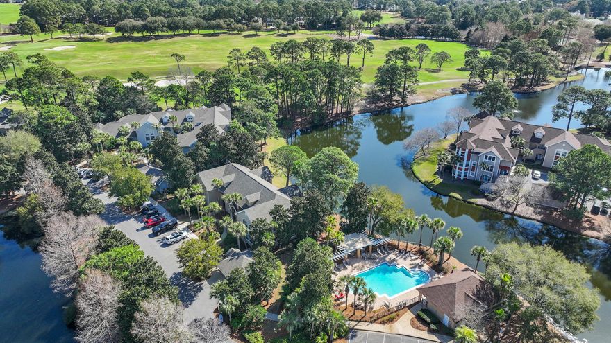 Experience breathtaking lake and golf course views, one of the largest 2 bedroom condos with a loft at 1652 sqft. seated on the fairway with rental expectations of $63k annually. Prime golf course frontage of Baytowne with a spacious balcony overlooking the green, located in the prestigious Sandestin Golf and Beach Resort. The main floor features spacious living and dining, a beautiful renovated kitchen with bright quartz countertops, a cooktop stove, vent and open shelving for an airy ambiance. Completing the main level is a half bath, storage closet and private patio. Upstairs, a versatile loft area with space for an office, bunk or lounge. The roof is just 2 years old, all kitchen appliances 5 years including HVAC and water heater. This fully furnished unit makes the perfect primary residence or rental!