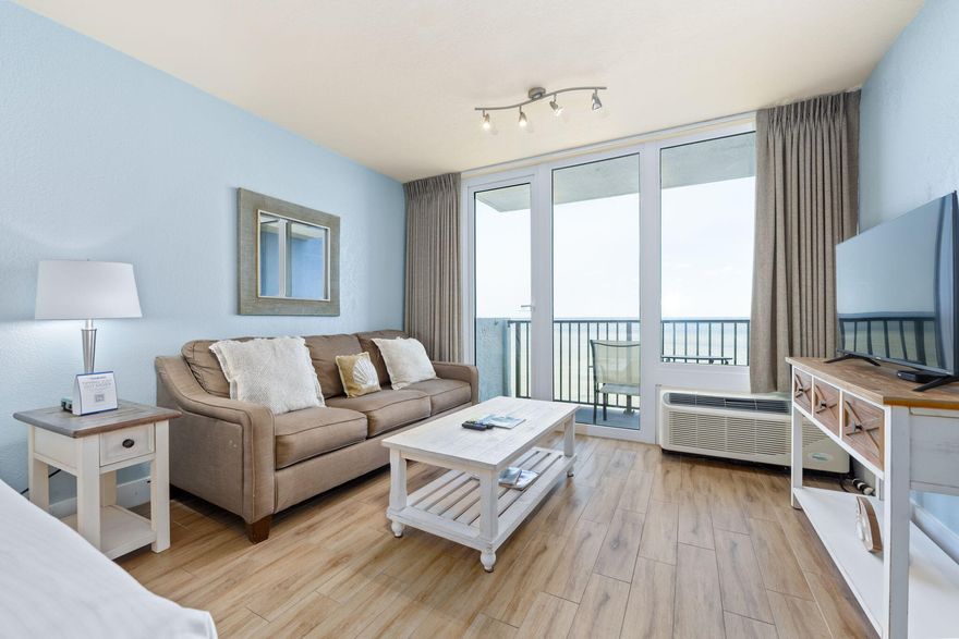 Welcome to your dream getaway in the heart of Sandestin(r) Golf and Beach Resort! This beautiful bay-facing studio offers breathtaking water views, modern comforts, and access to world-class amenities in one of Florida's most sought-after resort destinations. Bayside Condo is conveniently located next to The Links Golf Course, Sunset Bay Cafe, a salon and day spa, and the Sandestin Fitness Center--providing everything you need for relaxation, recreation, and wellness.Wake up to serene bayfront views and unwind on your private balcony as you watch the sunset over the water. This well-appointed studio offers a bright and airy open floor plan, stylish furnishings, and kitchenette with a mini-fridge, sink and microwave--perfect for a vacation retreat or an investment property.
