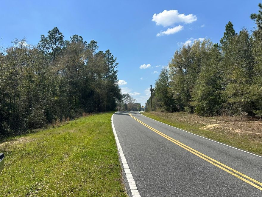 25.82 ACRES +/- of beautiful, untouched land offering a rare opportunity to own a sizable piece of Northwest Florida in its natural state. This portion of the parcel presents a blank canvas for those looking to create a private homesite, recreational retreat, or outdoor getaway surrounded by the quiet character of rural Washington County. Electrical service runs along the road frontage, offering convenient access for future connection to the property. With ample space to explore and enjoy, this property invites endless possibilities for those seeking room to build, roam, or simply enjoy the outdoors. Buyer to perform their own due diligence to verify all important information.