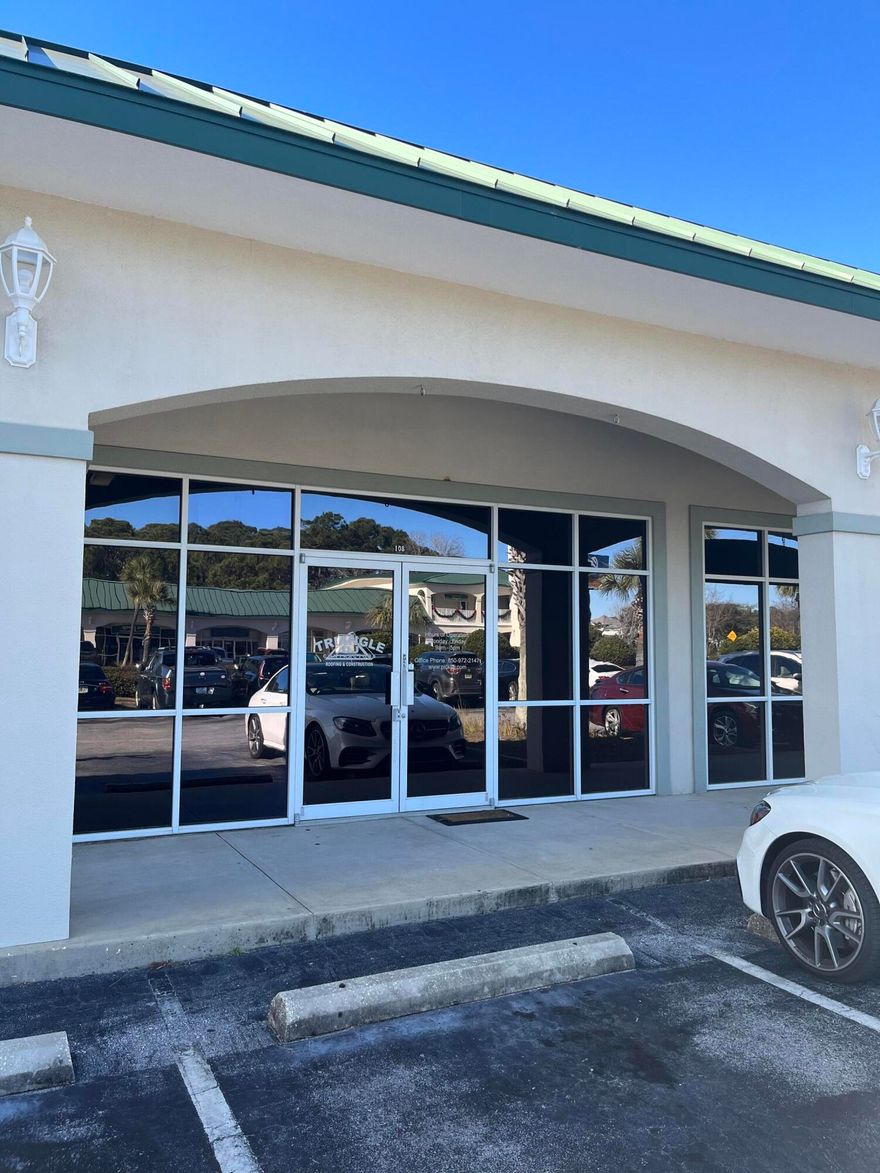 Professional Office Space for lease in Fountain Plaza. This office includes 5 offices of varying sizes with conference room, bathroom, storage closet and kitchen. Desirable location in the heart of Miramar Beach and easily accessible from Highway 98 or via Ellis Drive to and from Scenic Hwy 98. Fountain Plaza is a commercial complex with thirty-four units in two buildings facing each other across Ellis Drive constructed in 1999. Unassigned parking is available in front of each unit on both sides of the plaza as well as at the back of the property. Diverse businesses located in the plaza include real estate, medical, construction, and professional offices. Tenant responsible for utilities, communications, sales tax, and CAM (currently $525). Call to see today!