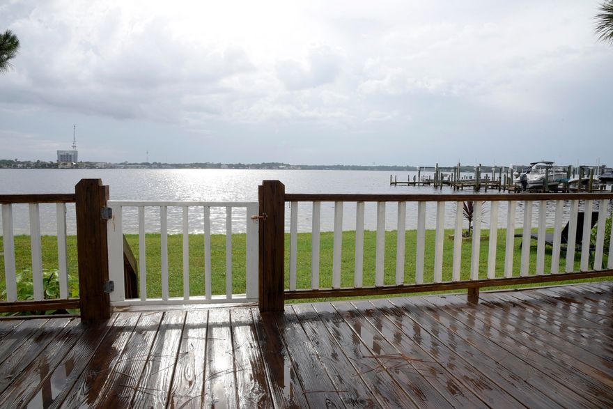 Stunning views of the Bay from this 2/2 gorgeous townhome! You feel as though you are cantilevering over the water as you take in the view from the wall of sliding doors in the main living area of the unit. Updated kitchen with solid surface counter tops, stainless appliances & large island. There is even a washer & dryer (not warranted) provided! Spacious master suite and guest bedrooms offer views and privacy. Deck outback offers serene views of the bay. Owner will consider a SMALL dog only! Any dog will have to be current on all shots, housebroken & spayed/neutered. A non-refundable pet fee is required. NO SMOKING! Any person 18 years or older must complete separate applications. Tenants required to carry renter's liability insurance