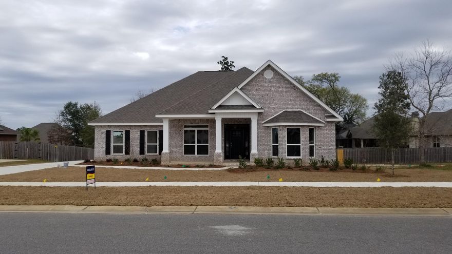 Fabulous NEW construction in the desirable Camellia Cove community. The McKenzie (5 Bedrooms/3 Baths) is a best seller due to the 9 ft. ceilings, stunning open design, crown molding that enhances the trey ceilings, & a spacious 11 X 23 covered back patio. Kitchen features stainless steel appliances, a large island bar, corner walk in pantry, & breakfast nook. Gorgeous granite in the kitchen & baths with undermount sinks. Upgraded carpet in the bedrooms & Engineered Vinyl Plank flooring in the rest of the house. The latest in upscale luxury flooring for an impeccable look throughout. Bedroom 1 is spacious and features a trey ceiling, a beautiful adjoining bath with a ''separate shower, garden tub, and double vanity''. A study/flex room is located across from a formal dining room at the