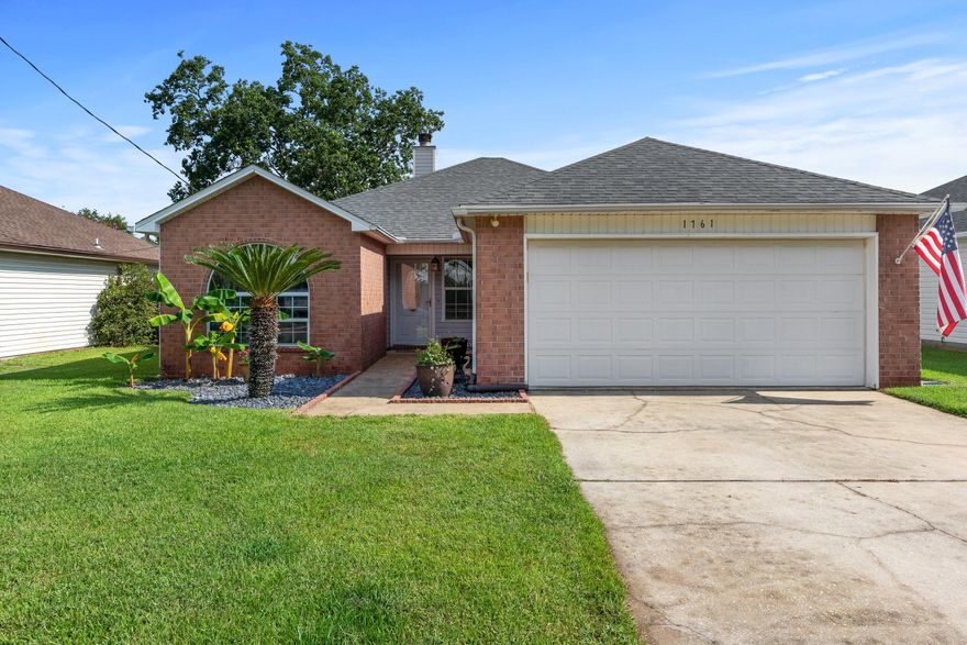 This lovely ranch home in Southern Pines boasts a low maintenance brick facade and vinyl siding, making it a convenient choice for anyone stationed at nearby bases. The property also features a sizable fenced back yard with an open deck, perfect for enjoying the evening sunsets. Inside, you'll find an inviting open floor plan with a tray ceiling, a cozy fireplace, and ceiling fans in all bedrooms and the living room. The kitchen is well-equipped with a breakfast bar, French door refrigerator, built-in microwave, and glass top stove. The tiled floors throughout ensure easy cleaning. The master bathroom offers a double vanity and a spacious walk-in closet. Additionally, there are two more rooms and a heated/cooled Florida room. Don't miss this fantastic opportunity!