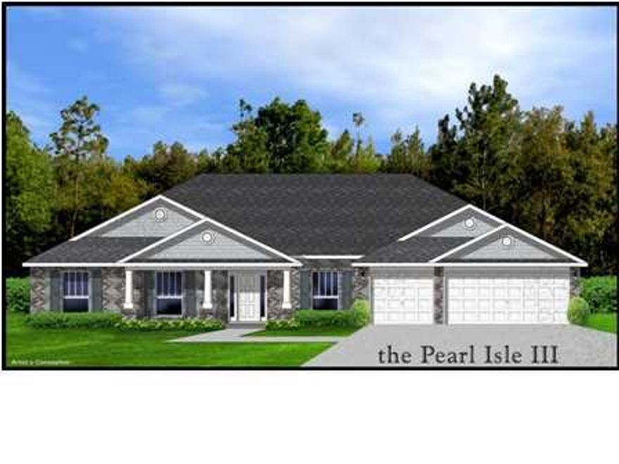 Welcome to one of our most popular designs. Upon entering you're greeted by a large family room with 10' raised ceilings and a Morning Room with a wall of windows that bathe the area in natural light. This Morning Room is perfect for that extra living space to watch football, a game room with pool table, a home school classroom, play room for the kids, or a relaxing reading room. This room also access the rear covered lanai for indoor/outdoor entertaining. The family room has a wall that will fit large screen t.v.'s. and is open to both the Morning Room and kitchen. The perfectly planned kitchen is spacious and features a bar top for stools, large kitchen island with electric, HUGE walk in pantry, beautiful granite counter tops, cabinets with crown molding and over/under cabinet lighting..