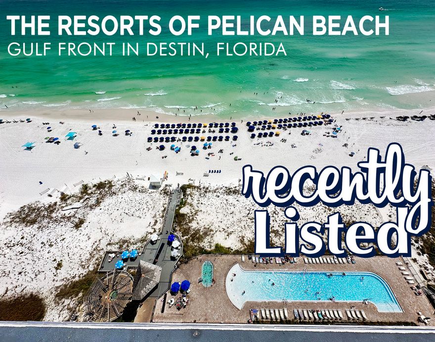 GULF FRONT TOP FLOOR UNIT WITH INCREDIBLE GULF VIEWS right from your Unit!!! It has been updated throughout this One Bedroom Two Bath condo with Bunkbeds in the hallway. Highly booked Short Term Rental with strong Rental History as an ideal investment opportunity. This condo is fully furnished, and turnkey ready. The bedroom has been updated with new flooring, all new furniture and new mattress. New mattresses also on bunk beds and couches. kitchen features granite counter tops and stainless-steel appliances. The bathrooms are updated with granite counter tops as well. Pelican Beach is a favorite & has many return guests. Many vacationers love the Resort amenities and proximity to shopping, dining, Big Kahunas Waterpark, water sports and Destin Harbor. Within the Resort there are three pools with one Gulf front plus indoor & outdoor options, an indoor sauna & steam room, gym, tennis, covered parking, conference rooms, game room, caf??, tiki bar, & beach service. The new 114 ft zero entry pool right on the beach has a 12 seat spa, bar and dining. Recent building renovations include new exterior paint; upgrading elevators; external walkway and lobby refresh. 

Call to check out this amazing Gulf Front Condo! More pics to come as we have to schedule around this high-sought Vacation Rental! 