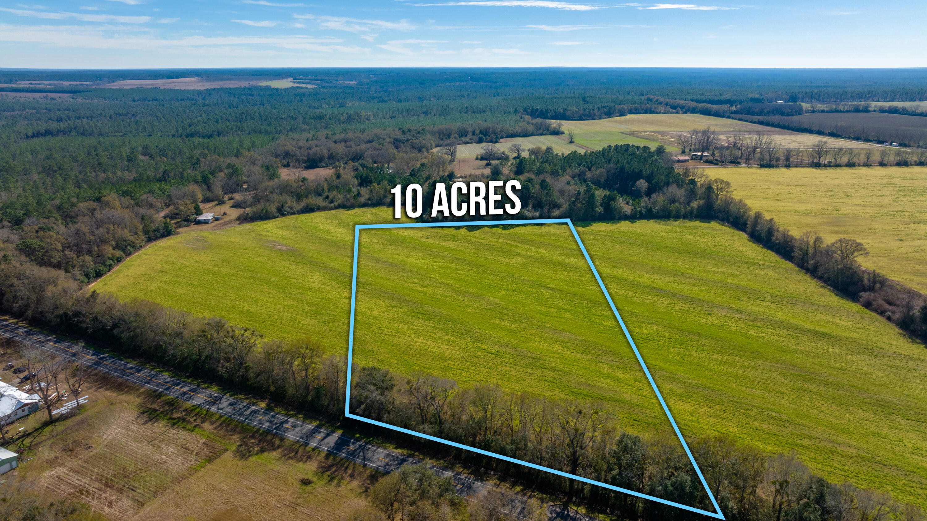 10 acre parcel just down with in a mile from the Blackwater River and Blackwater State Forest! If you enjoy the outdoors this is the place for you! Build your dream home or keep for future plans. This is a 10 acre parcel more or less. Additional 10 acre parcel adjoins the parcel on the west side.