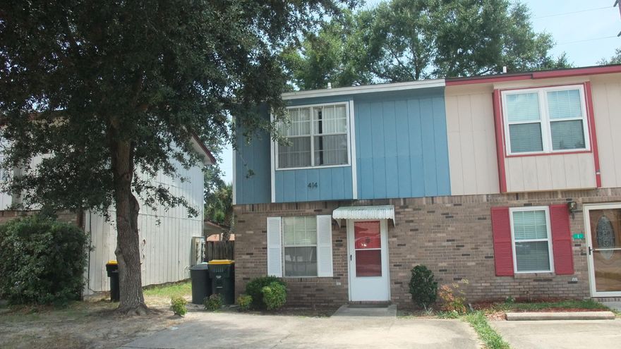 This is a wonderful clean neat end unit move-in ready. Large storage shed in Large near nice back yard All 3 school are very convenient to this lovely unit must see Wood look ceramic tile floors down stairs.