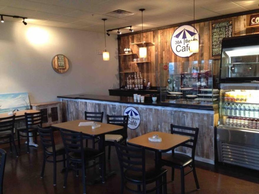 Coffee shop for sale directly on 30A approximately 100 feet from the public beach access. Real estate does not convey only the business which includes the equipment, fixtures and lease. Large kitchen and plenty of storage.