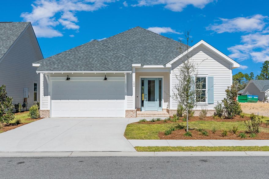 We're rolling out the Alana plan by Huff Homes, and it's a 2/2/2!!  Located in the Longleaf Park neighborhood within the Watersound Origins community and move in ready.The new Alana plan has 2 bedrooms, 2 bathrooms and a 2-car garage. This single-level open-concept floor plan includes 10' ceilings, 8' raised panel interior doors, luxury vinyl plank flooring throughout, quartz kitchen and bathroom countertops, stainless steel Bosch appliances with the upgraded gas package to include a dual fuel range and tankless water heater, exhaust vent hood, and a microwave drawer conveniently located in the island. More quality interior features and upgrades include melamine closet shelving, cabinets in the laundry room, under-cabinet lighting, wood cabinetry with soft-close features, tiled kitchen backsplash, tiled shower in all full bathrooms, crown molding, ceilings fans and recessed can lighting throughout, plus an outdoor gas stub for grilling to compliment the screened back porch just off the living room!

Longleaf Park is conveniently located closer to the front of the community with easy access to the Watersound Town Center with the largest Publix in the area, a farmers market, restaurants, and more!

The Watersound Origins community is one of South Walton's most coveted neighborhoods for its exceptional amenities, beautiful new homes, and prime location. Amenities include the Village Commons pool & fitness center, sports courts, miles of nature trails, dock access to Lake Powell, unlimited golf, and lots of green space for outdoor play. The all new Watersound Town Center brings a new level of excitement and convenience to the community with a Publix Super Market, Delicious restaurants, healthcare facilities, and more right at the entrance to the neighborhood!

*Pricing may not include all options or fees and is subject to change. Please contact our Watersound Community Specialists for the latest information.
