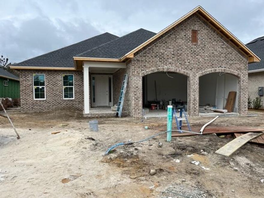 RAIDERS LANDING NEW BUILDS! Home will be completed 3/23 - 10 homes left to be built in neighborhood.  Other Specs have been started for Spring Completion. Built by a premier builder, just minutes from Eglin AFB, top rated schools & beaches. Gorgeous interior features include open concept floor plan, 8' doors, LVP and tile flooring, quartz counter tops, cabinetry w/soft hinges & drawers, Bosch stainless steel appliances, tankless gas hot water heater, & much more! Upgrades incl in purchase price:  LVP in all bedrooms, gas grill drop, under cabinet lighting, Black hardware, eaves outlet, & lot premium. Full landscaping & irrigation included, along with screened porch. Pictures are of similar home. Onsite Model.  Call/text for information!  Buyer to verify all deemed important information.