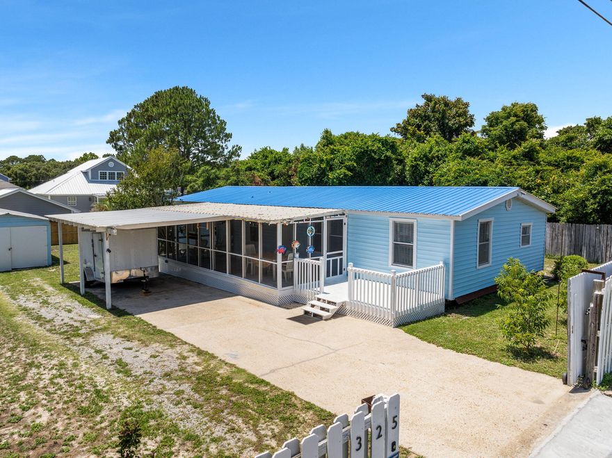 'CURRENTLY UNDER CONTRACT, SELLER WILL CONSIDER BACKUP OFFERS' ... Welcome to the west end of PCB! This Laguna Beach property offers great proximity to the emerald beach. Located about 1/3 a mile to Public Beach Access 84, meandering down to the shore to catch a gorgeous sunset is a breeze. Along Panama City Beach Pkwy, extra wide sidewalks have been installed on both the north side and south side. Additionally, a new sidewalk goes along Front Beach Road. There is a public transit system that runs from the groceries stores at the west end of PCB to Gulf Coast State College and then connects another system to travel further east Panama City. The bus stop is also 1/3 mile down the road. Situated on a large lot, this move-in ready home offers a privacy fenced yard, screened porch,