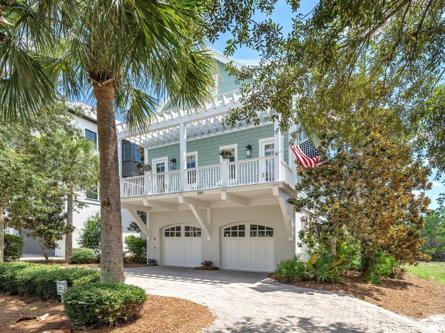 Looking for a fully furnished home with GULF VIEWS that backs up to nature? This is it! This stunning, fully remodeled 5-bedroom, 5-bathroom home is located on the quiet west end of 30A, backing up to the untouched Topsail Hill State Park and Preserve. Offering a rare combination of Gulf views and privacy, this thoughtfully designed 3-story retreat blends coastal style, comfort, and functionality.The first floor features two spacious bedrooms, including a guest master suite with soaking tub and double vanity. The second bedroom also has its own full bath with a large shower. A laundry room, linen closet, and access to a covered patio and fenced backyard complete the level. The 2-car garage and long driveway provide room for vehicles and a golf cart. On the second floor, enjoy preserve views from the open-concept living, dining, and kitchen area. The updated kitchen is fully equipped for family meals and gatherings around the large round dining table. The living space opens to a balcony with grill and views of nature and wildlife. Two additional bedrooms with en suite baths and a front balcony provide more space for guests and relaxing.

The entire third floor is a private master suite featuring sweeping Gulf views, a large walk-in closet, spa-style bathroom with soaking tub, dual vanities, and space for an office or sitting area. French doors lead to a private balcony overlooking the Gulf and preserve, perfect for sunset watching.

Located in gated Cypress Dunes, community amenities include:

Two resort-style pools (one with Gulf views)

Luxury clubhouse with chef's kitchen & TV

Fitness center, tennis & pickleball courts

Outdoor fireplace, green spaces, walking trails, and scenic boardwalks

Move-in ready and beautifully furnished, this coastal gem offers the ultimate blend of luxury, nature, and Gulf viewsperfect as a full-time home or vacation retreat.

**Included in the sale is 50% ownership of the lot in front of this home. LOT-74


