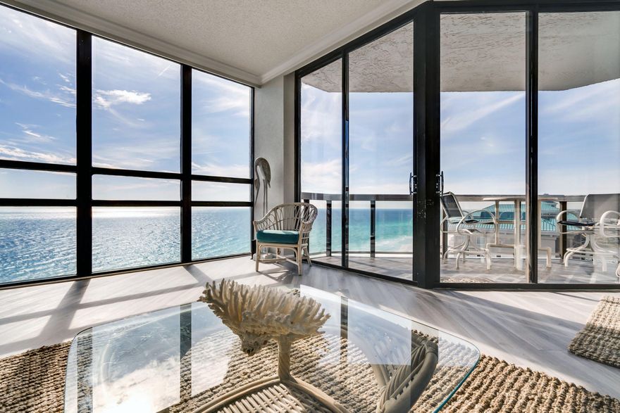 Remodel complete! Photos, 3D tour, and video coming this week! Here is your chance to own your perfect vacation home, & have the rentals pay for it! On the 15th flr, SW end, the direct GULF views are endless! No matter what room you decide to lay your head, cook a meal, watch a movie, relax & read a book, entertain & eat...you will have gorgeous views of the emerald water. Not only is this condo unique with it's wrap around balcony, rental income can be maximized w/ 3 options; rent the entire condo as a 3 bed/3 bath with 2 master suites, or separate the rentals into the completely gulf front studio lock out & the fully equipped 2 bed/2 bath. Gorgeous beachy chic decor sweeps throughout the open floorplan. Brand new stainless steel appliances. Rental income projections in excess of $80,000