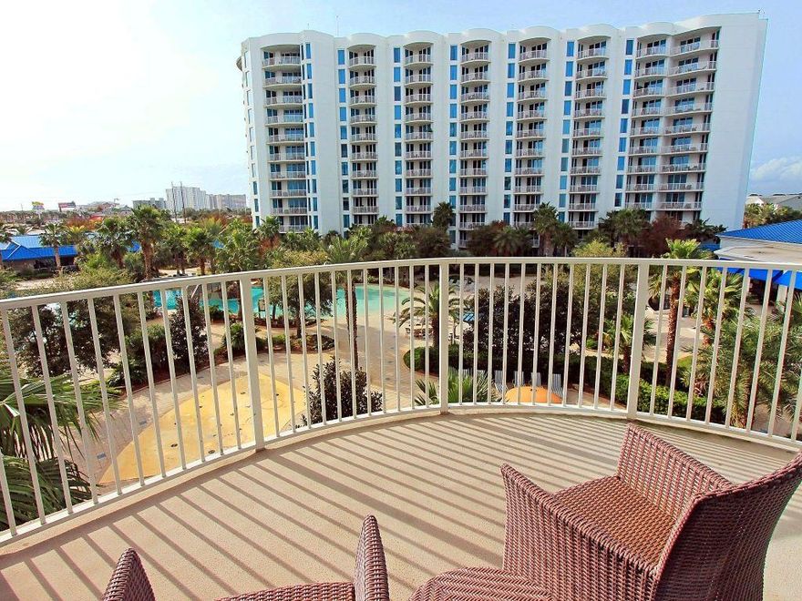 Beautiful 4th floor condo available at the Palms of Destin with good rental income! This fully furnished, rental ready unit includes WIFI and faces the interior overlooking the luscious landscaping that this development has to offer. Last year this unit grossed $16,000 in rental income and through August 7th of this year it will bring in $19,000 gross rental income! Amenities include: an expansive lagoon pool featuring a zero entry over-sized hot tub, a children's pool, restaurant with covered outdoor seating, conference and wedding facilities, a luxury spa, awesome fitness/cardio center, lighted tennis courts, basketball court, jogging trail, outdoor music and activities,movies in the Clubhouse, billiards and game room, shuffleboard and bocce ball