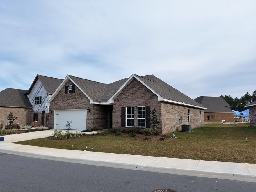 Price Reduction! Plus the opportunity to earn additional incentives until Sunday June 2nd! Don't miss this opportunity.READY TO MOVE IN NOW !! This Incredible Home Includes : Beautiful Bisque Cabinetry, Engineered Hardwood Floors In All Common Areas Of The Home, Tile Floors in Baths & Utility Room, Granite In Kitchen & Baths, Stainless Steel Appliances, Tile Shower In Master, Full Irrigation System, Brushed Nickel Plumbing and Lighting, Tons of Crown Molding, Decorative Glass Front Door and SOOO much more. Peach Creek is centrally located between Panama City Beach and Destin with an approximate 10 minute drive to the beach, and 6 minute drive to nearest Publix! Only 20 min drive to fabulous Pier Park In Panama City Beach with tons of Shopping Restaurants and Enter