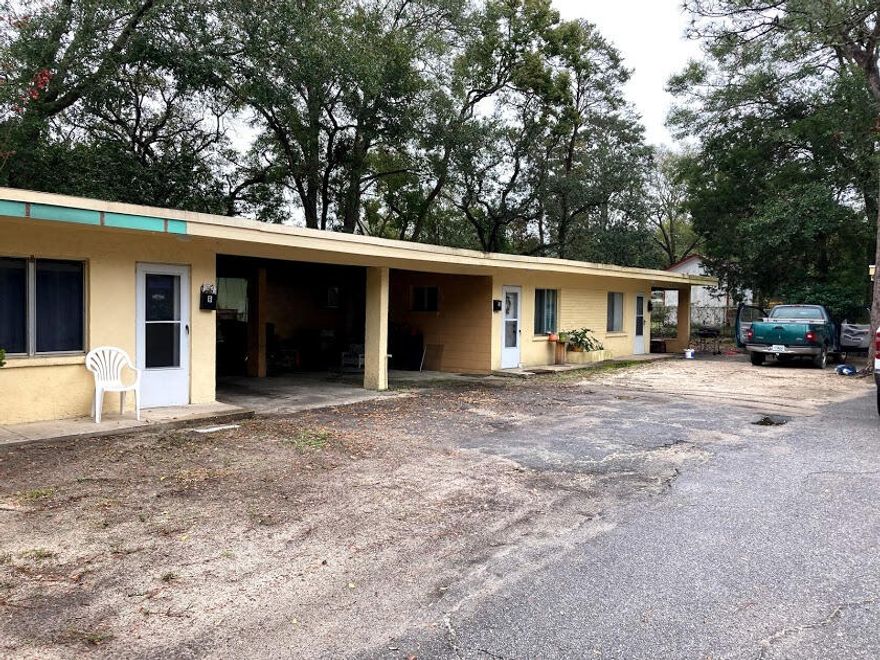 Great 9 Unit Apartment complex in an amazing location in beautiful Ft. Walton Beach, FL just minutes from the beach.This complex is built to last it is on a slab and block construction.All 9 units are currently rented out.This is a great income property with lots of different ways to make money it can be rented out as long-term rental units are used as AirBnB vacation rentals the possibilities are endless.Don't miss out this one won't last long!!!  SHOWING BY APPOINTMENT ONLY- DO NOT DISTURB OCCUPANTS. CALL FOR APPOINTMENT.See Agent Offer Package attached to listing prior to making an offer or contacting the Seller. All offers require submission of the attached Agent Offer Package.Sale is subject to prior sales. Seller has an equitable interest in the property.