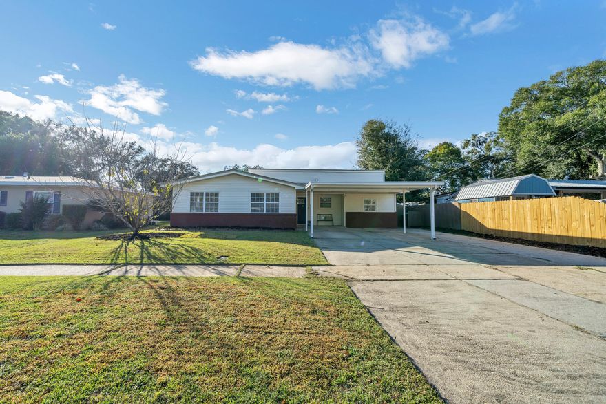 This home is truly ''Like New''! Property appraiser gives it an ''effective age of 2000'' due to the numerous upgrades! Features include a (2005) METAL roof, Copper wiring, fully re-plumbed (2005), updated windows, custom cabinets, Silestone counters, split floor plan, lg. backyard w/360sf covered porch, whole house water purification sys., sprinkler sys. w/ pump & well, (2020) hwh, plenty of parking, including space for an RV or boat. 144sf of versatile ''she-shed''/flex space w/finished walls, flooring, electricity & wall AC. PLUS a 240sf separate workshop w/electricity. Both bonus sq footage!2021/2022 updates....