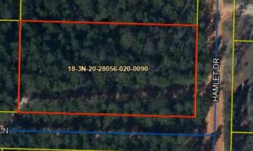 Are you looking for a quiet, little patch of Heaven? This property is set back off of Hwy 90 about a mile and is waiting for you! Whether you are looking for a private camp site or a place to build this 1.05-acre property has great potential. Electrical pole is adjacent and is ready and waiting!