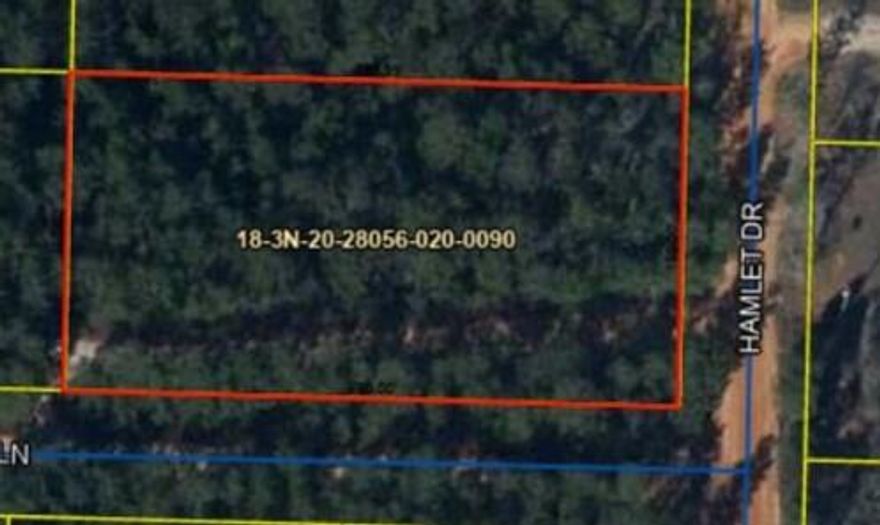 Are you looking for a quiet, little patch of Heaven?  This property is set back off of Hwy 90 about a mile and is waiting for you!  Whether you are looking for a private camp site or a place to build this 1.05-acre property has great potential.  Electrical pole is adjacent and is ready and waiting!