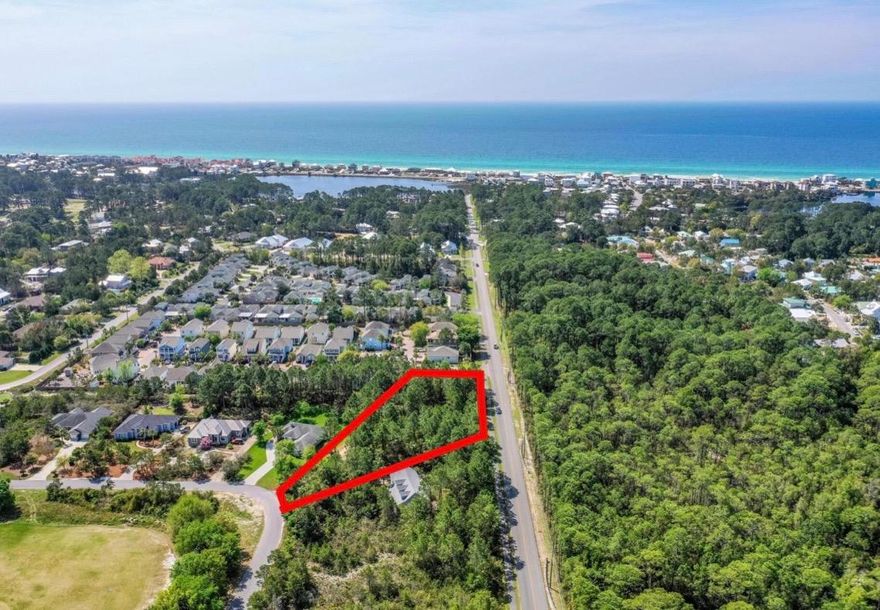This .63 acre vacant lot is located on the Santa Rosa Beach Golf Course.  There is no built out time or HOA fees.  The location is only a short golf cart or bike ride to the Dune Allen public beach access.  Buyers can join the Santa Rosa Beach golf Club and enjoy the tennis courts, pool and private beach access.  No flood insurance required.