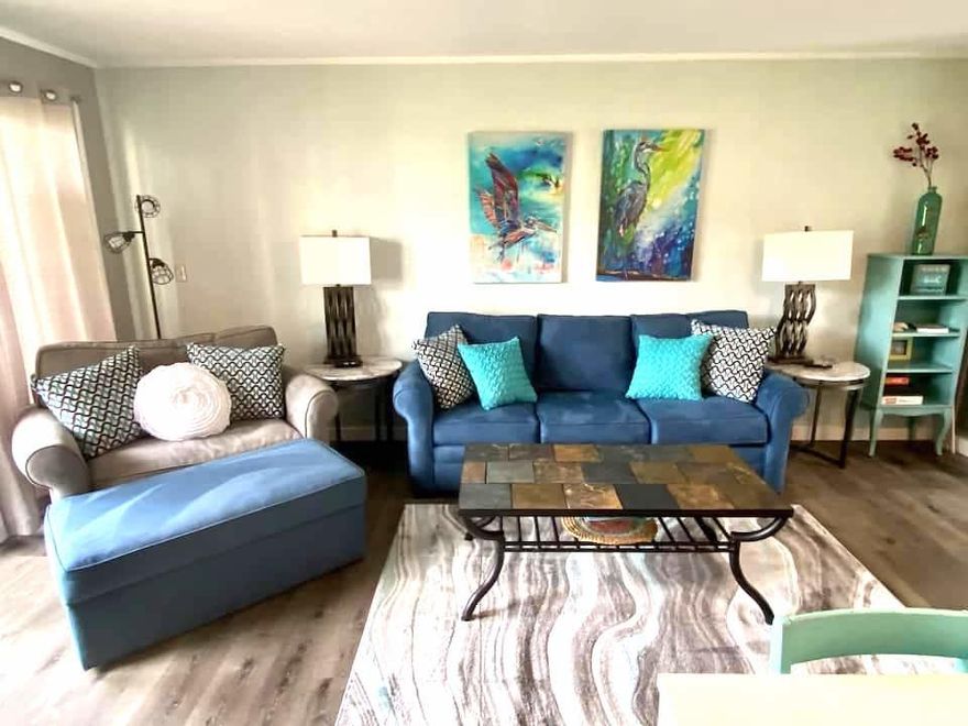 Newly renovated, first floor one bedroom condo with a BONUS bunk room.  Unit 1067 has great rental history.  Sandpiper Cove is a gated community with exclusive 1100 beachfront complex with direct access to wide, white, sandy beaches. This 43 acre resort is in the heart of Destin, FL.   There are a number of amenities available at Sandpiper Cove including a marina, 5 pools, 3 hot tubs, 6 tennis courts, a Par 3 executive 9 hole golf course and 2 onsite restaurants. Buyer to verify all information.