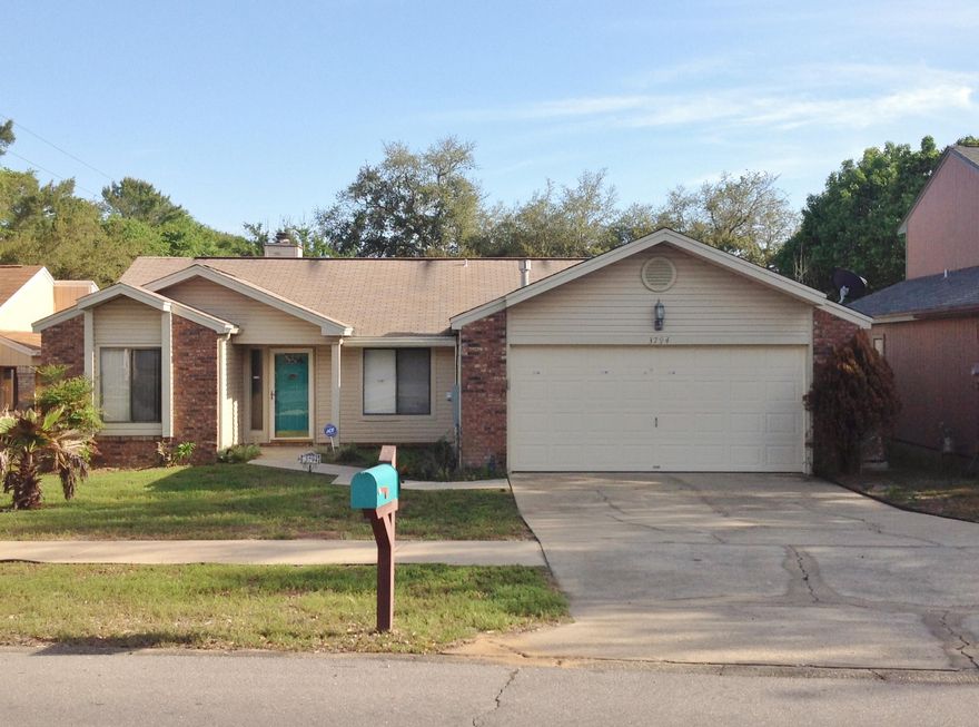 PRICE REDUCED! MAKE OFFER! Located in popular Cedar Ridge in the heart of Niceville. Convenient to Eglin AFB and NW Florida State College. 3 bdr split floor plan features tiled foyer & laminate floors throughout. Dining area opens to large LR with raised ceiling and gas fireplace. Recently painted in neutral tones. New ceiling fans and light fixtures. Kitchen has newer smooth top stove and built in microwave. Master Bdr has large walk in closet and double vanities in Master bath. 2 more bedrooms and a full bath are on opposite side. Laundry room has cabinets for storage. Screened porch was made into a Florida room complete with windows, blinds and ceiling fan. Privacy fenced backyard has patio and pergola & a DELICIOUS Imperial Grapefruit Tree bearing the best grapefruit