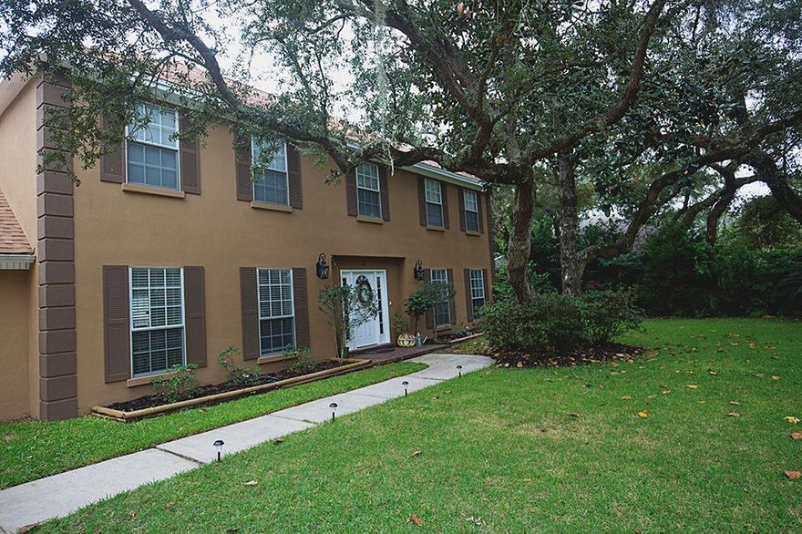 Completely renovated 4 BR 2.5 BA, 2950 sf home with Deeded Water Access in Mary Esther east of Hurlburt.. Many Upgrades and very nicely done.. All new Kitchen: s/steel appl's, granite c-tops.. NEW Flooring:engineered hardwoods, plank porcelain tile, new carpet, Fresh Paint.. New HVAC heat/air systems....New dimensional shingle roof...New outdoor window shutters.. New Waterless H/W Heater.. Everything is nicely done, fresh and ready. New Lanai-Veranda..with lighting.. very nice...Fenced yard, treed lot... sprinklers.. 2 car garage with work areas... Huge master suite with his-her closets, double vanity, walk in shower. Nice floor plan with good flow from room to room... great to entertain... Dog Friendly ! Just a few hundred feet to wade your feet in the sound water...