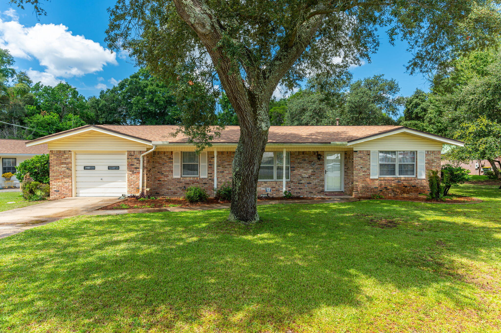 Charming 3-bedroom, 2-bath home in the heart of Fort Walton Beach! Centrally located with quick access to local military bases, beautiful beaches, schools, and shopping, this property blends convenience with potential. Recent updates include a new roof in 2023, new water heater in 2024, and fresh interior paint, giving the home a clean, refreshed feel and a great starting point for your personal touch. The functional layout offers great bones, and the mature, beautifully landscaped yard adds standout curb appeal. A fantastic opportunity for first-time buyers, investors, or anyone looking to make a space truly their own.