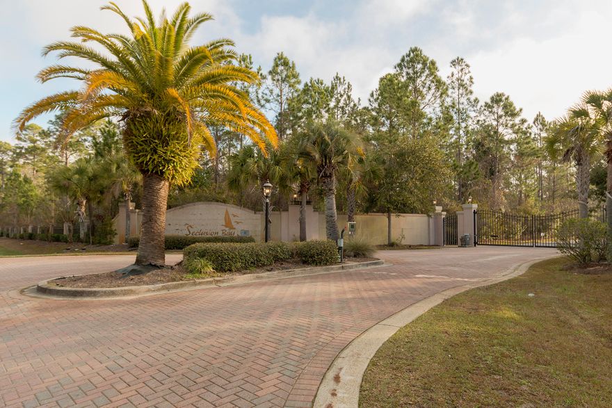 Large 0.577 Acre Lot in the Gated Subdivision of Seclusion Bay. Just a short walk to the community dock & Choctawhatchee Bay. Seclusion Bay is located only just a short drive from the beach, shopping, entertainment, Grand Boulevard, & Sacred Heart Hospital. Don't miss this great opportunity to build your dream home.