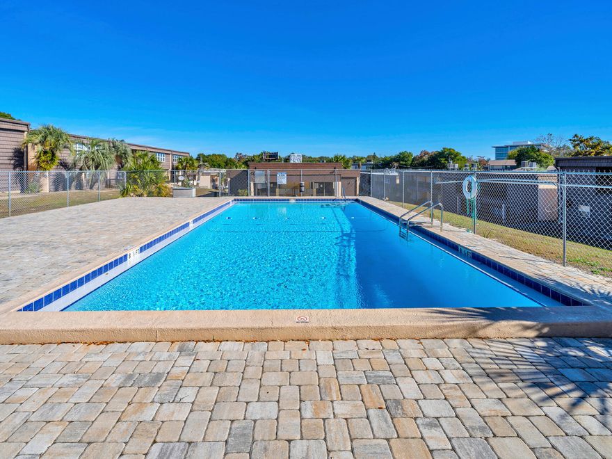 FIRST FLOOR 2 bedroom/2-bathroom condo in the heart of Fort Walton Beach!  Large condo with luxury vinyl or tile flooring. Open living/kitchen and dining room spills out to a large patio that overlooks the swimming pool.  This condo would make a great primary residence or investment property.  It is within walking distance to shops and restaurants and less than 5 miles to the beach and Okaloosa Island!